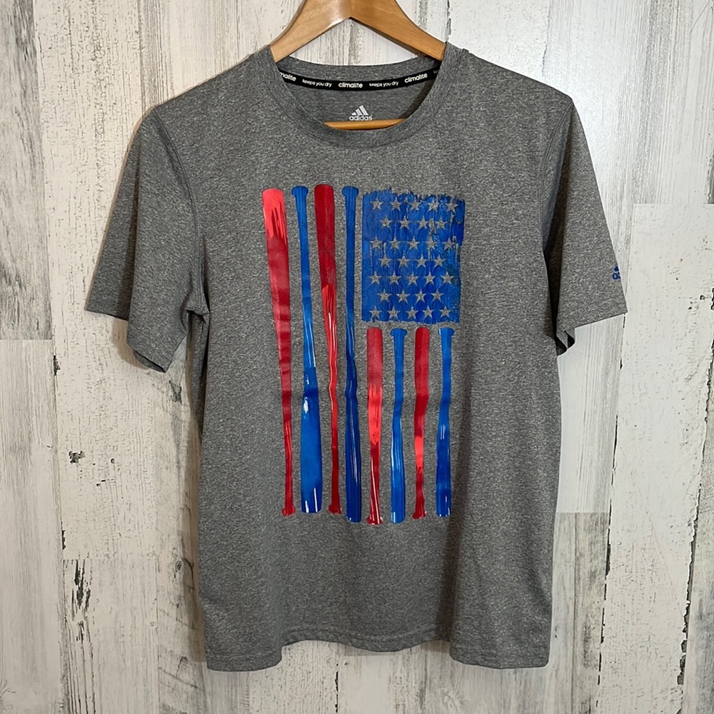 boys athletic tee size XL ADIDAS  #K5